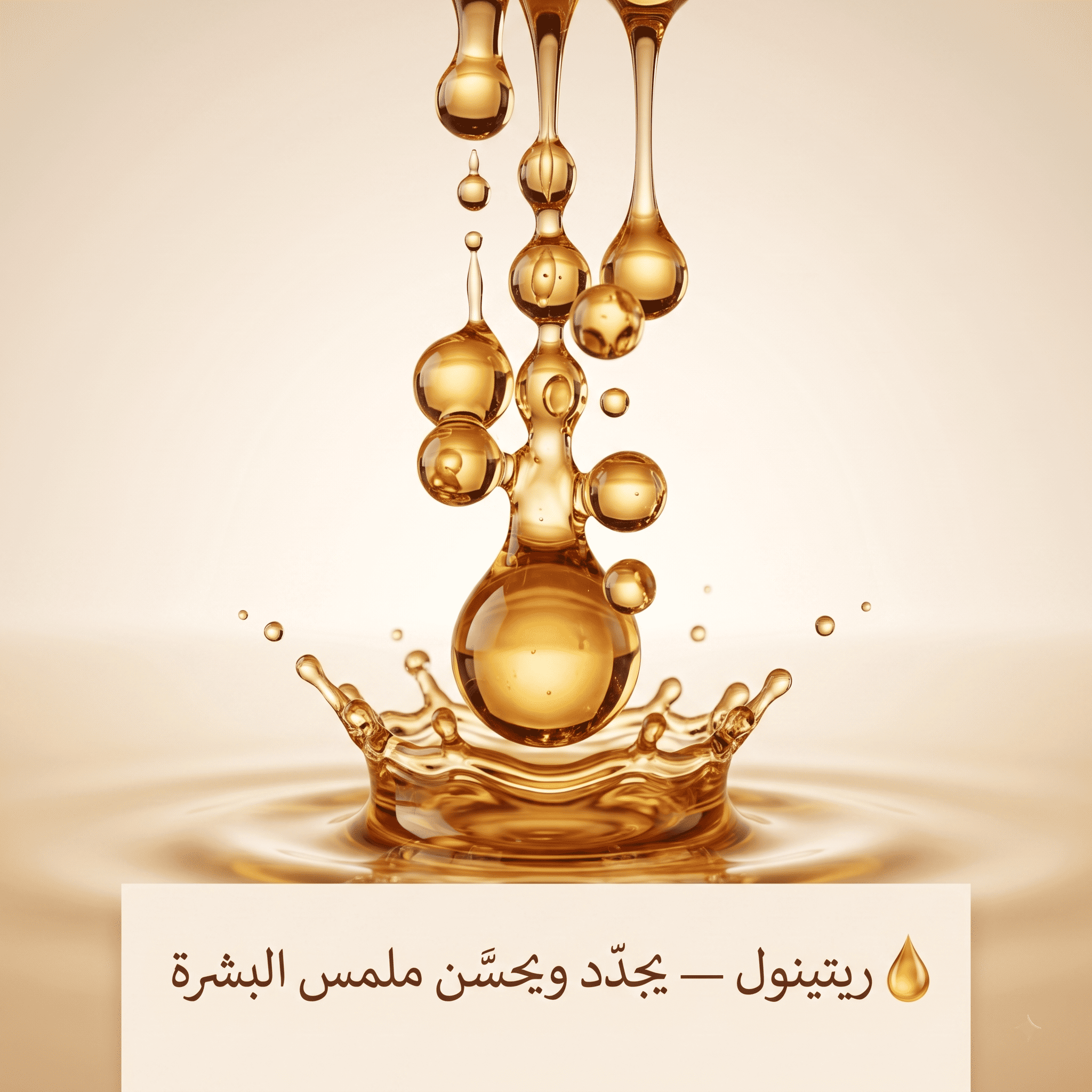 ريتينول — يجدّد ويحسّن ملمس البشرة